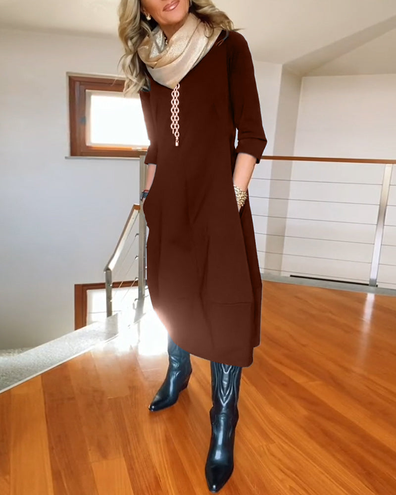 Niamh™ – Stylish and Cosy Dress