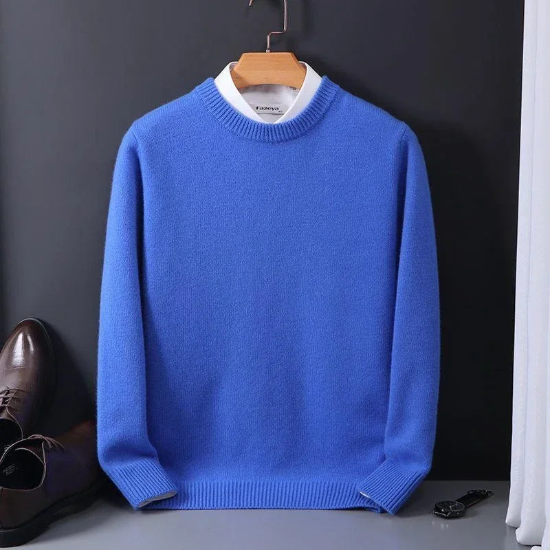 Thomas™ – Trendy Soft Solid Colour Pullover