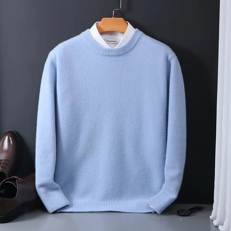 Thomas™ – Trendy Soft Solid Colour Pullover